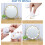Adjustable Hollywood LED Vanity Lights, 14 Dimmable Bulbs For Makeup Table, USB-Powered Mirror Lights With Smart Memory Function, Easy To Install DIY 5