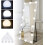 Adjustable Hollywood LED Vanity Lights, 14 Dimmable Bulbs For Makeup Table, USB-Powered Mirror Lights With Smart Memory Function, Easy To Install DIY 1