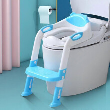 (As show, One size) Potty Seat Folding Baby Potty Kids Toilet Training Seat with Adjustable Ladder Portable Urinal Potty Training Seat