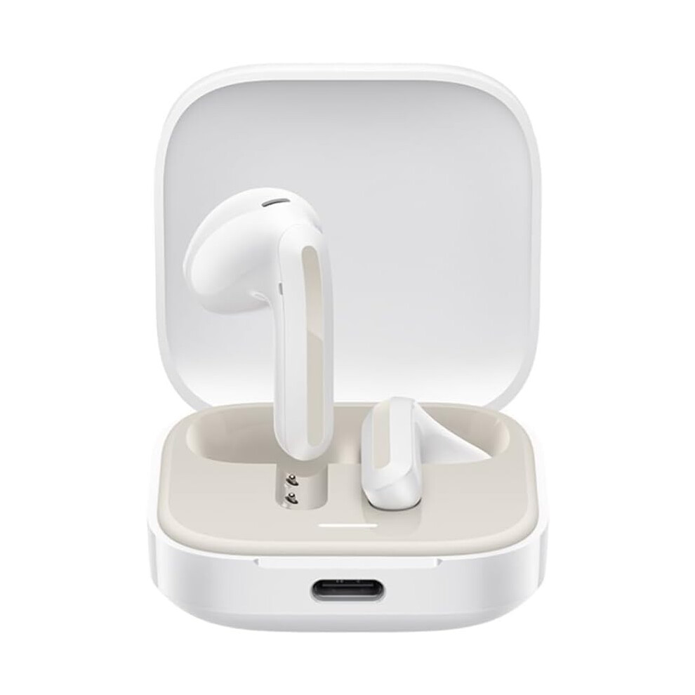 Xiaomi Redmi Buds 6 Active Bluetooth 5.4 30H Battery Noise Cancelling White 9365049877015