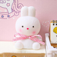 (As show, One size) Ins LED Night Light Cute Table Lamp Bedside Lamp Bedroom Ornament for Dormitory Household-2645