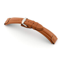 RIOS1931 Watch Strap Handmade in Germany Classic, Cognac, Strap. Ref: 6281