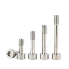 304 Stainless Steel Partial Thread Hex Socket Head Cap Screws Bolts Half Thread Screws M2 M2.5 M3 M4 M5 M6 M8(6mm) M2.55pcs 6mm