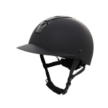 Equestrian Helmet Adjustable Horse Riding Safety Hat for Beginners Cycling Use Black