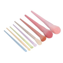 8-teiliges Make-up-Pinsel-Set – Ergonomische Kunstfaser-Wolle, für das ganze Gesicht