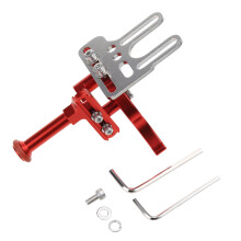 Sluiterverlengingshendel Flitsbeugel Camerahouder-Rood