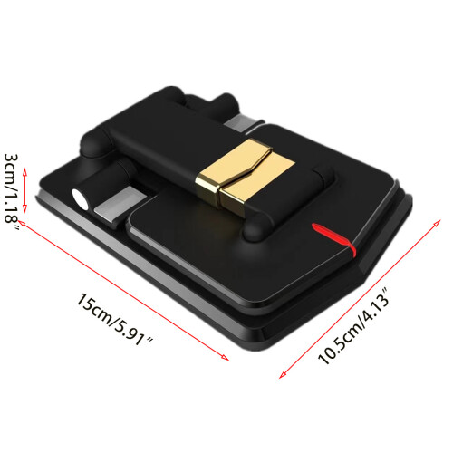 Draagbare laptopstandaard Opvouwbare computerverhoger Houder 1