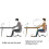 Ergonomische notebookstandaard Draagbare-Wit model met draaibare 2
