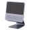 Tablet Stand Desktop Adjustable Foldable Holder Dock-Metal Gray 1