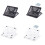 Support élévateur Portable, hauteur-Modèle blanc avec rotation 2