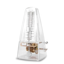 Universal Metronome Transparent Mechanical Metronome Musical Instrument (Clear) Standard Size Clear