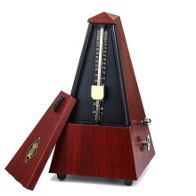 Universal Metronome Tower Mechanical Metronome Piano Guitar Universal Metronome (Red) 11.5x11.5x21cm Red