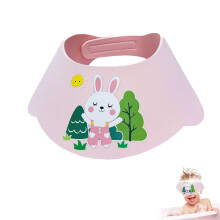 Shower Cap for Kids, Adjustable Shampoo Protector, Hair Washing Aid for Babies