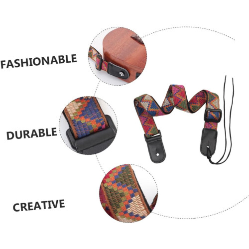 1 Adjustable Ukulele Shoulder Strap Style Accessory for Ukulele Lovers for Various Players 1