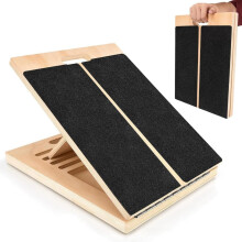 Athletic Mobility Board Portable Wooden Calf Stretcher for Stretching, Squats, 40*30*4.5cm