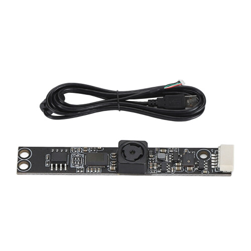 Módulo de câmera USB com webcam de alta resolução, lente grande angular e foco automático, compatível com Jetson Nano para monitoramento de