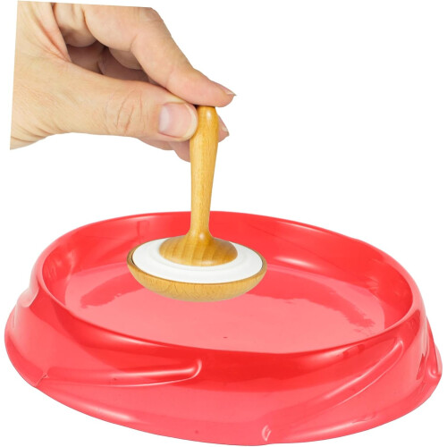 Kreisel Gyro Tops Burst Toy Game Plastic red 1