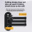 Projector Mount 360 Rotation Metal Bracket with 1/4 Inch Camera Tripod Compatibility Adjustable 20cm 3