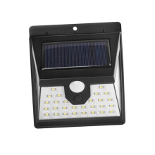 2 Pieces Solar Wall Lights Outdoor LEDs with Motion Sensor for Garden, EnergySaving, Easy Installation