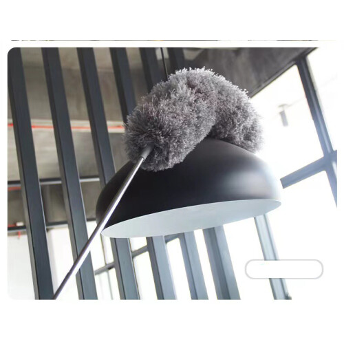 Microfiber Marvel, Extendable Long Duster for Ceiling Fan & High Ceiling Cleaning, Stainless Steel Pole for Sturdy Support 2