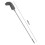 Adjustable Angle Gutter Maintenance Tool, Detachable Gutter Cleaning Brush with Telescopic Pole for Easy Storage, Efficient and Safe Alternative to La 4