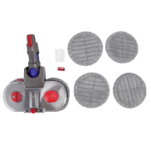 Tête de balai électrique pour aspirateurs Dyson, accessoire de balai à double moteur rotatif avec réservoir d'eau amovible, nettoyeur de sols