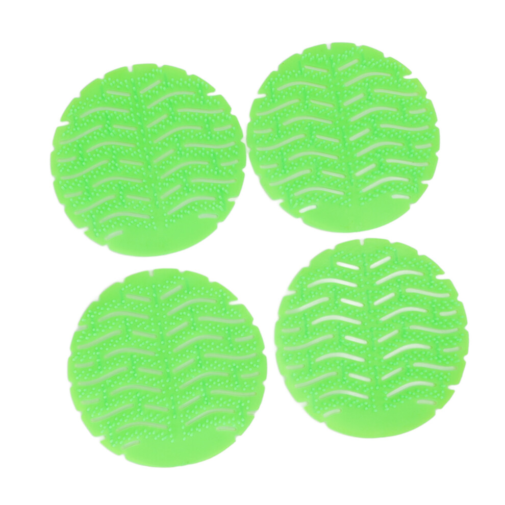 Commercial Urinal Screen Set - 4Pcs To Minimize Odors & Splash In Toilets 4921371517903