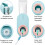 Automatic Toothpaste Dispenser, Non-Contact Operation For Enhanced Hygiene, Wall Mounted Bathroom Accessory 8
