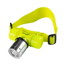Underwater Flashlight Rechargeable Diving Headlamp Waterproof Scuba Flashlight Intensity Beam Headlight Multicolor