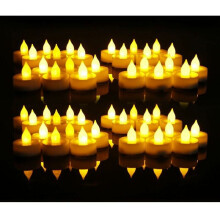 Romantisches Kerzenlicht, batteriebetrieben, Premium-Qualität, langlebig, vielseitig einsetzbar, komfortable Bedienung, flammenloses, flackerndes