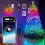 Smart Christmas Lights with App Control, Remote Control Waterproof LED String Lights Featuring 8 Modes and Timer, Programmable Bulbs for Outdoor 1