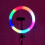 Dimmable Led Lighting For Video Production, Led Ring Light With Foldable Design And Micro-Usb Power, Compact Tripod, Smartphone Fixed Arm, And 29 3