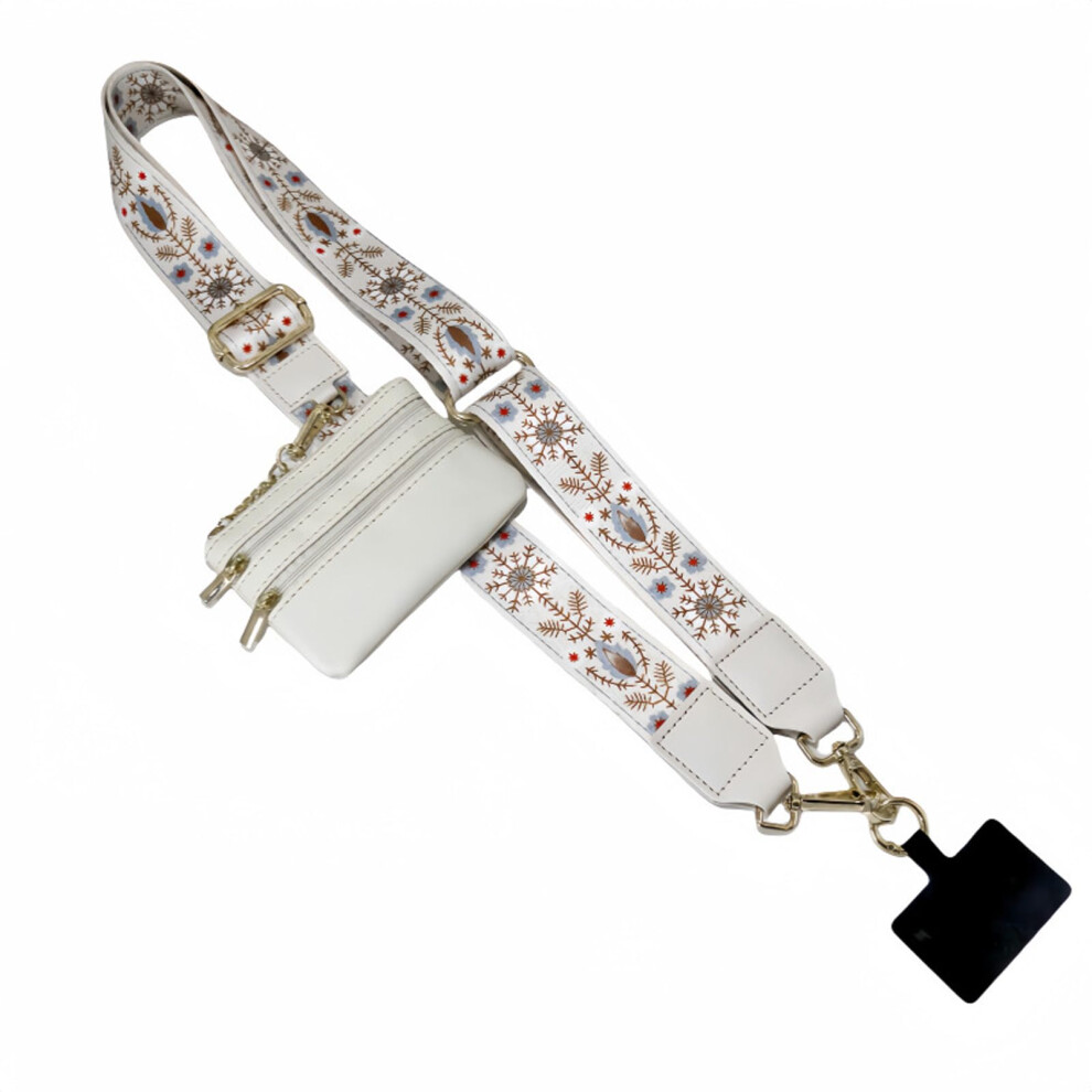 Phone Strap With Zippered Pouch Model E Replaceable Detachable Handheld Strap Coin Purse Lanyard For Mobile Phones 9189345033407