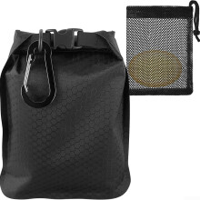 Waterproof Travel Soap Bag Toiletry Organizer Quick Dry Nylon Bag with Carabiner Compact Leakproof Design for Camping Hiking