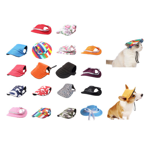Chapeau de Baseball pour animaux de compagnie,-M coloré 2