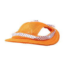Atmungsaktive Hundemütze, Baseballmütze, Kostüm,-Orange M