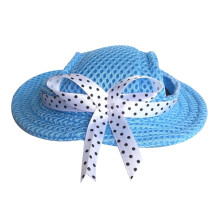 Chapeau de Baseball pour animaux de compagnie,-Bleu M