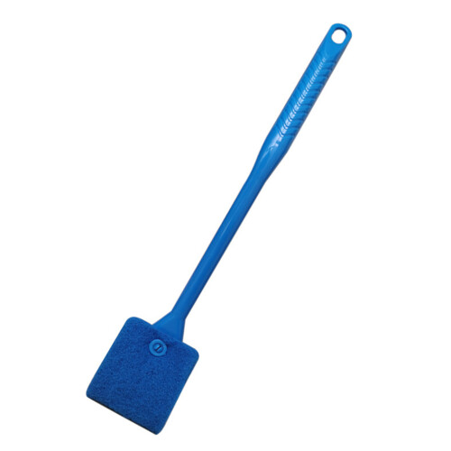 Long Handle Scrapers for Aquariums Clean Double Side-Blue