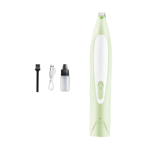 Cat Hair Trimmer Precisely for Accurate Trimming with-Green