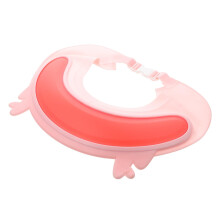 Adjustable Shower Cap for Hair Washing Protection, Bath Shampoo, ChildFriendly to Clean, Pink