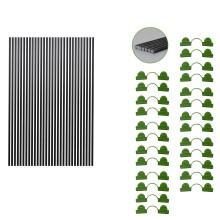 Tuinhoepels Rijafdekkingshoepels Kasframe Tuinhoepels-30 STUKS
