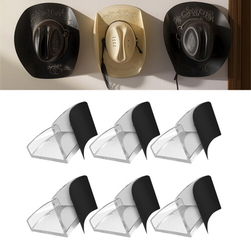 4/6/8/12pcs Hat Rack Baseball Caps Support Hat Display Stand-6 2