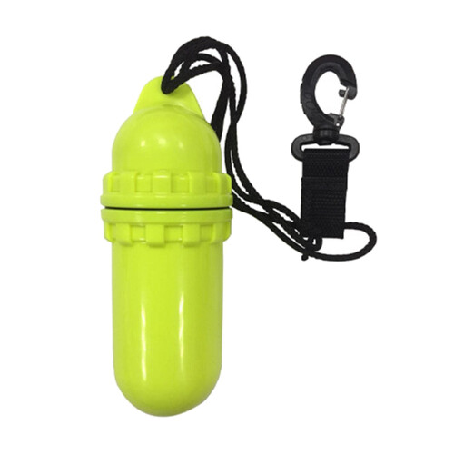 Waterproof Storage Box For Scuba Diving Equipment  Cylindrical Multipurpose Case