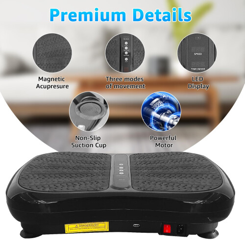 Vibration Plate Exercise Machine 330 LBS Capacity 1