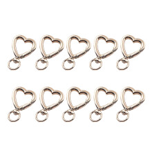 10x Irregular Shape Key Chain Practical Carabiner Rotating-5