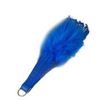 Elegante plooien handventilator reliëf bloem bruiloft gunst-B