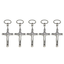 Kruishangers patroon voor sieraden Christus-vintage zilver 1