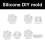 Butterfly Candle Holder Molds with Base for Making Easter-B 7