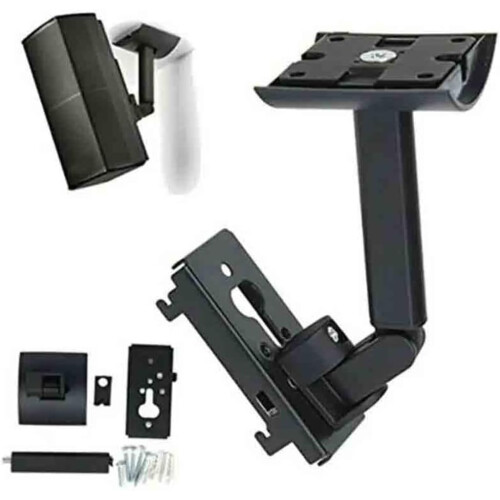 Projector Bracket Wall Ceiling Mount For Projector And Surround Sound Speakers Universal Large Durable White/Black 1
