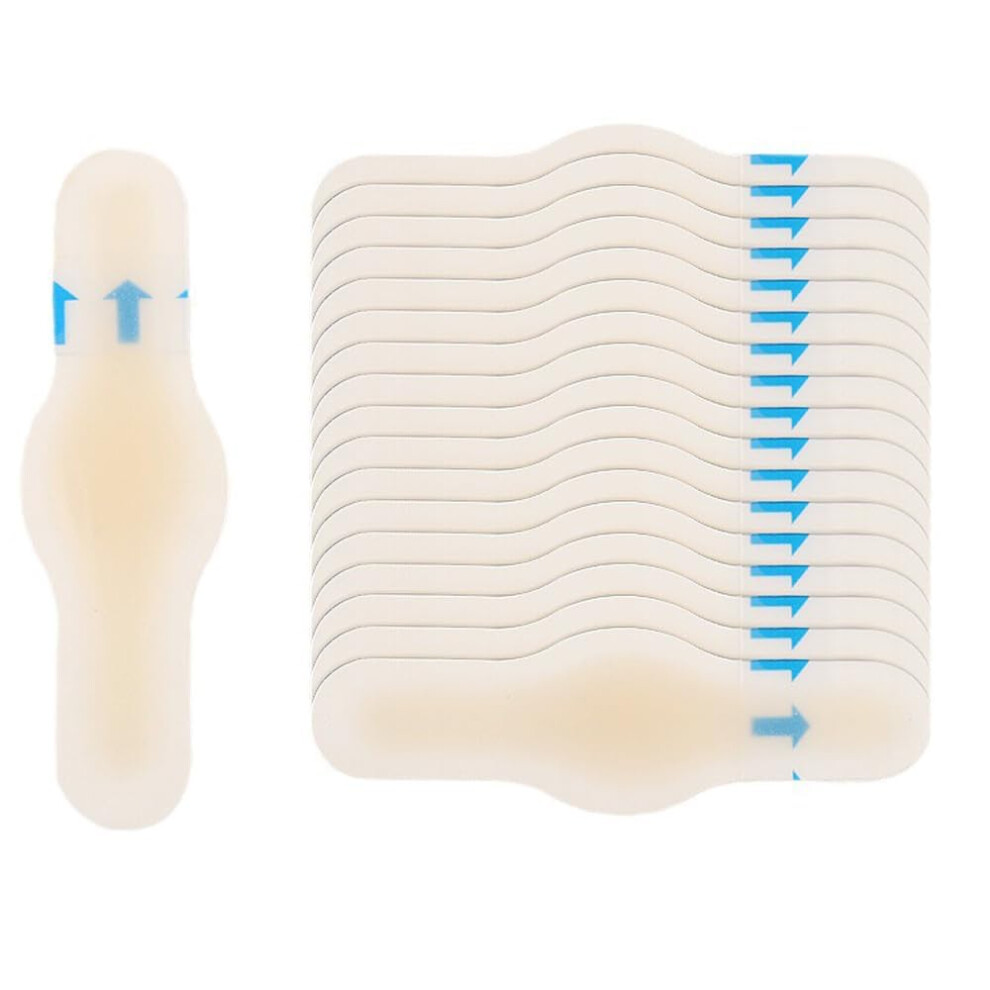 Blister Gel Guard Invisible, 24 Pieces, Hydrocolloid Gel Plasters for Pain Relief